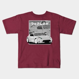 Nissan 370z z 34 nismo Japanese Comics Kids T-Shirt